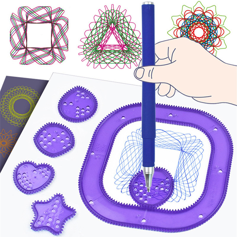 Photography Rules - Multi-function Geometric Ruler Drawing Painting Spirograph