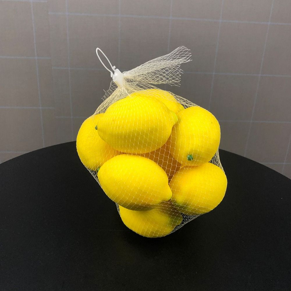 Photography Yellow - Photography Props Simulation Artificial Lemons Realistic