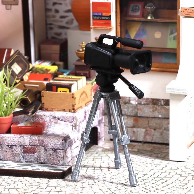 Photography Videos - Mini Video Camera Tripod Model 1:12