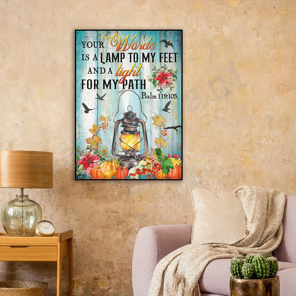 Your word is a lamp to my feet - đánh giá và giá Photography Word