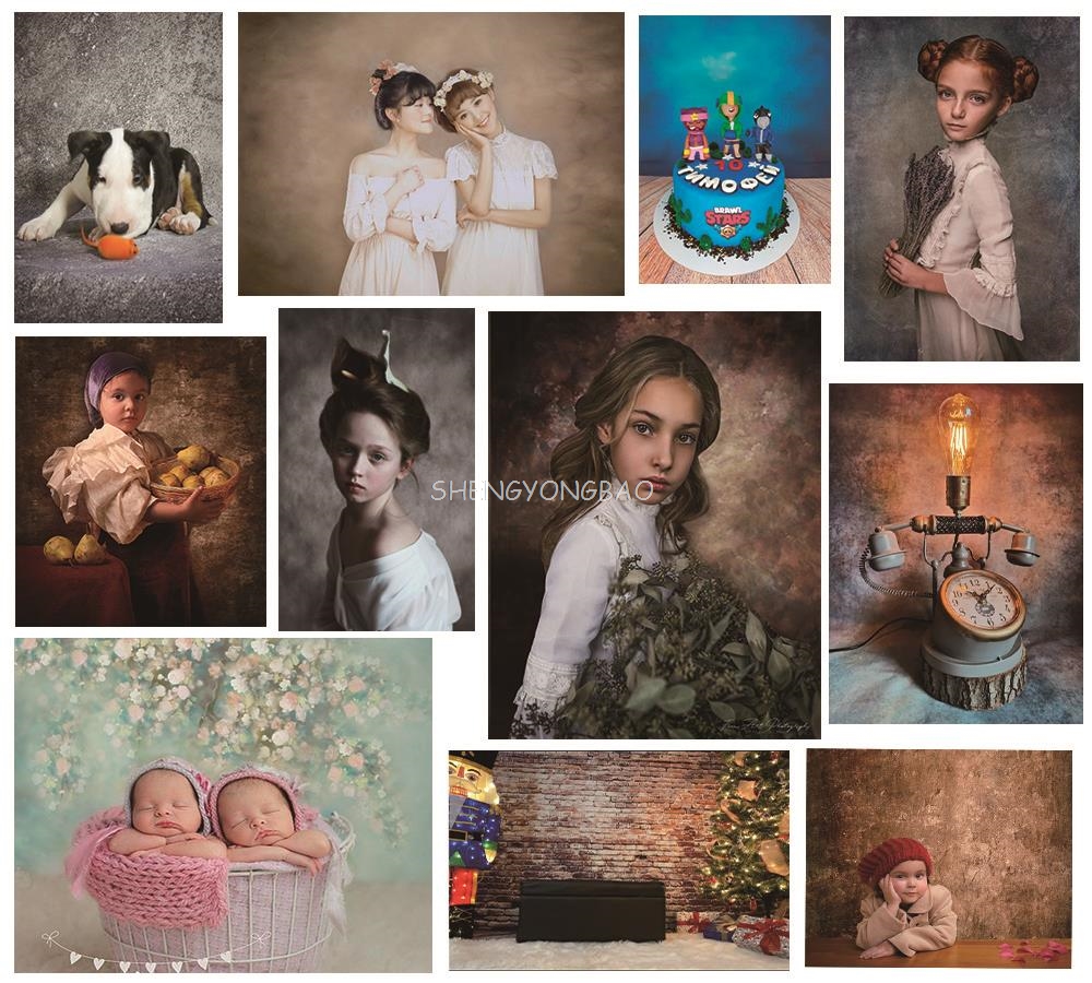 SHENGYONGBAO Backdrops Modern  - đánh giá và giá Photography Yearbook