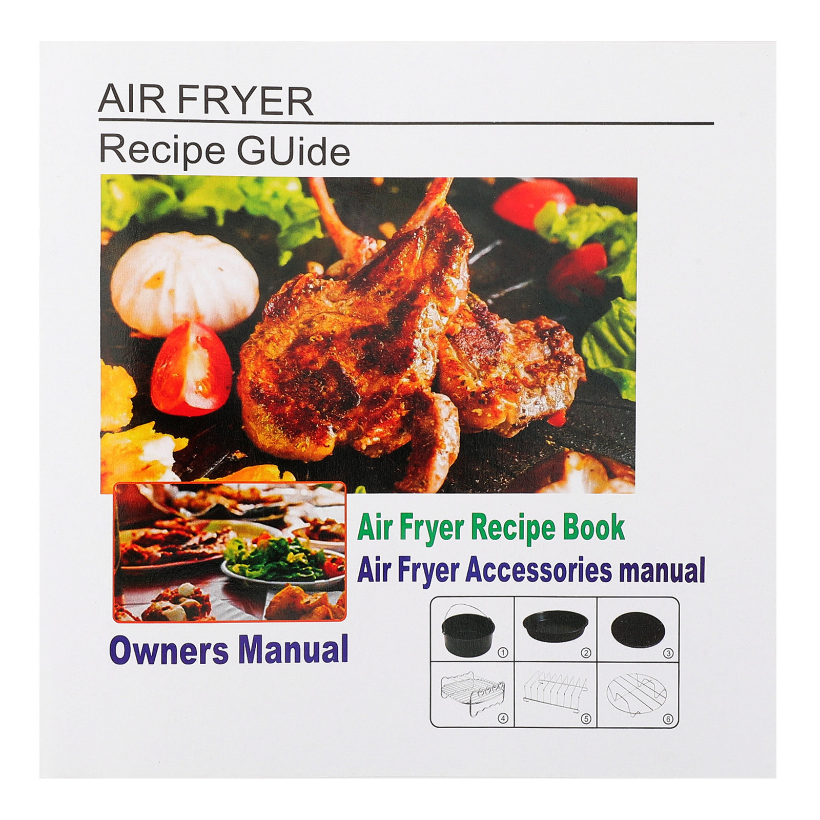 Air Fryer Cooking Book English - đánh giá và giá Photography Yearbook