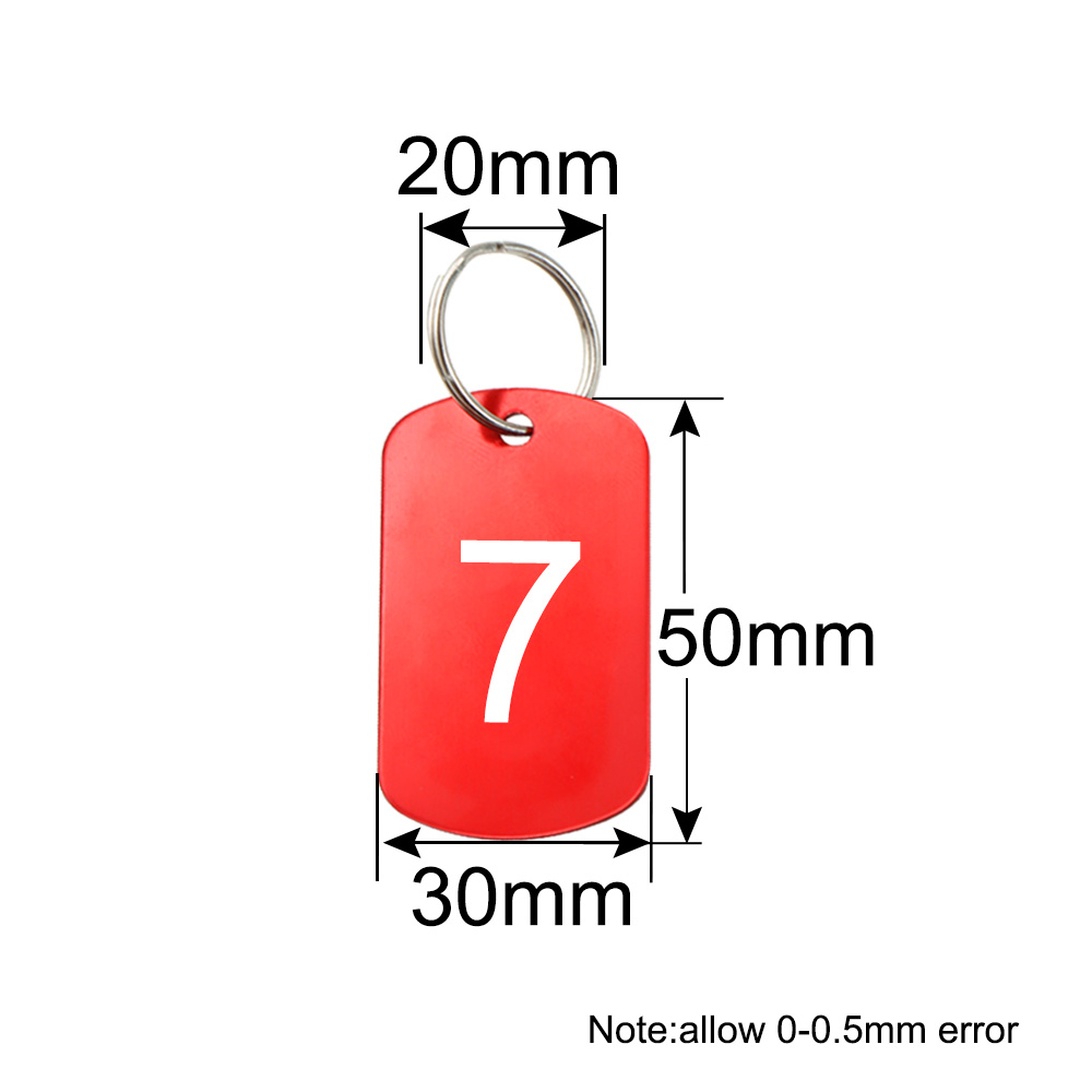 Number Tag Rectangular Aluminu - đánh giá và giá Photography Rules
