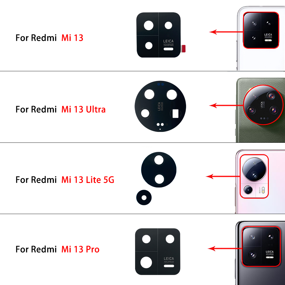50Pcs，NEW Back Rear Camera Gla - đánh giá và giá Photography Kit Xiaomi