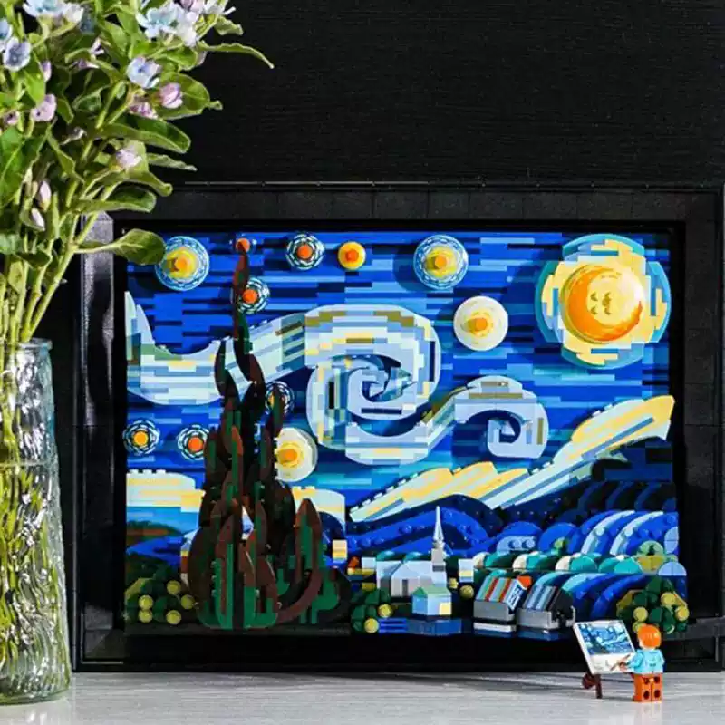 Van Gogh Starry Night 3D Build - đánh giá và giá Photography Architecture