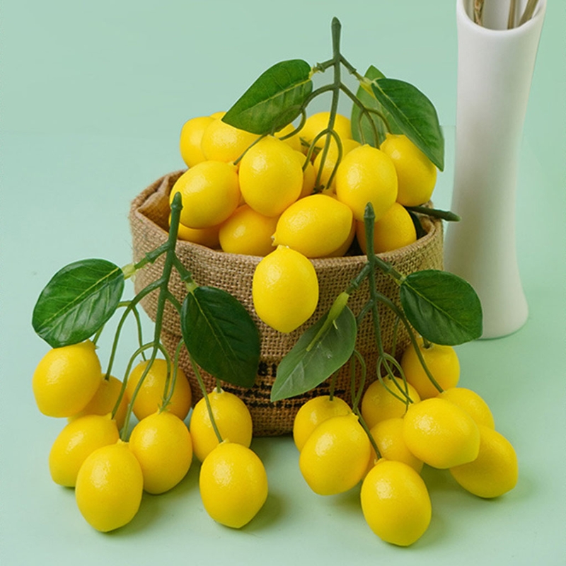 Nhân Tạo Chanh Nhánh Mô Phỏng  - đánh giá và giá Photography Yellow