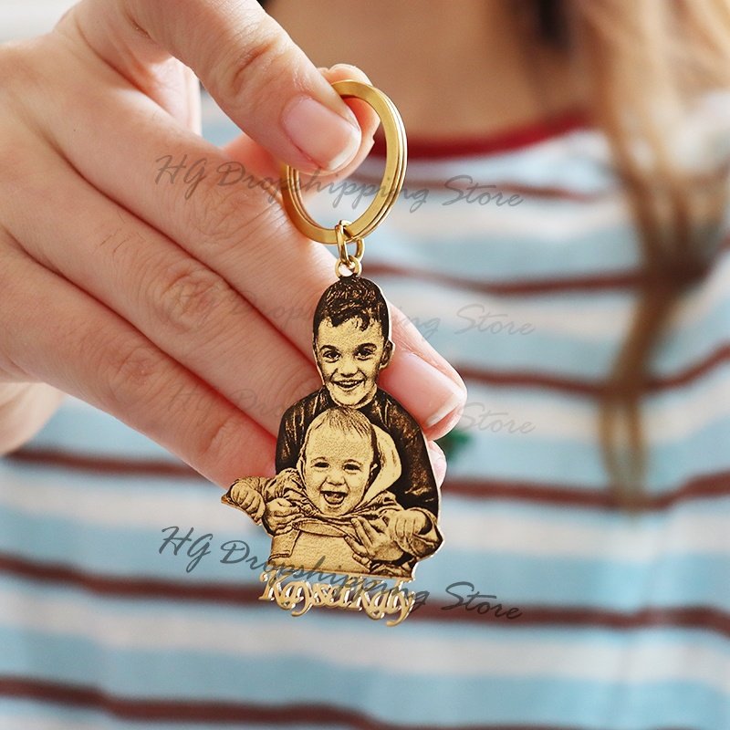Personalized Baby Photo Keycha - đánh giá và giá Photography Yellow