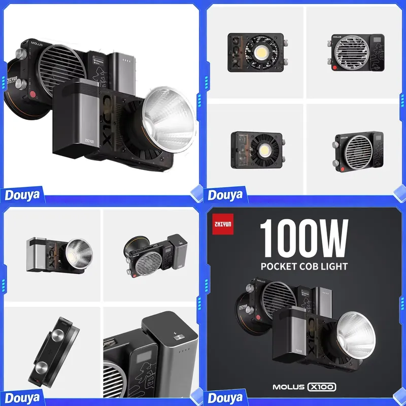 ZHIYUN Molus X100 100W COB LED - đánh giá và giá Photography Videos