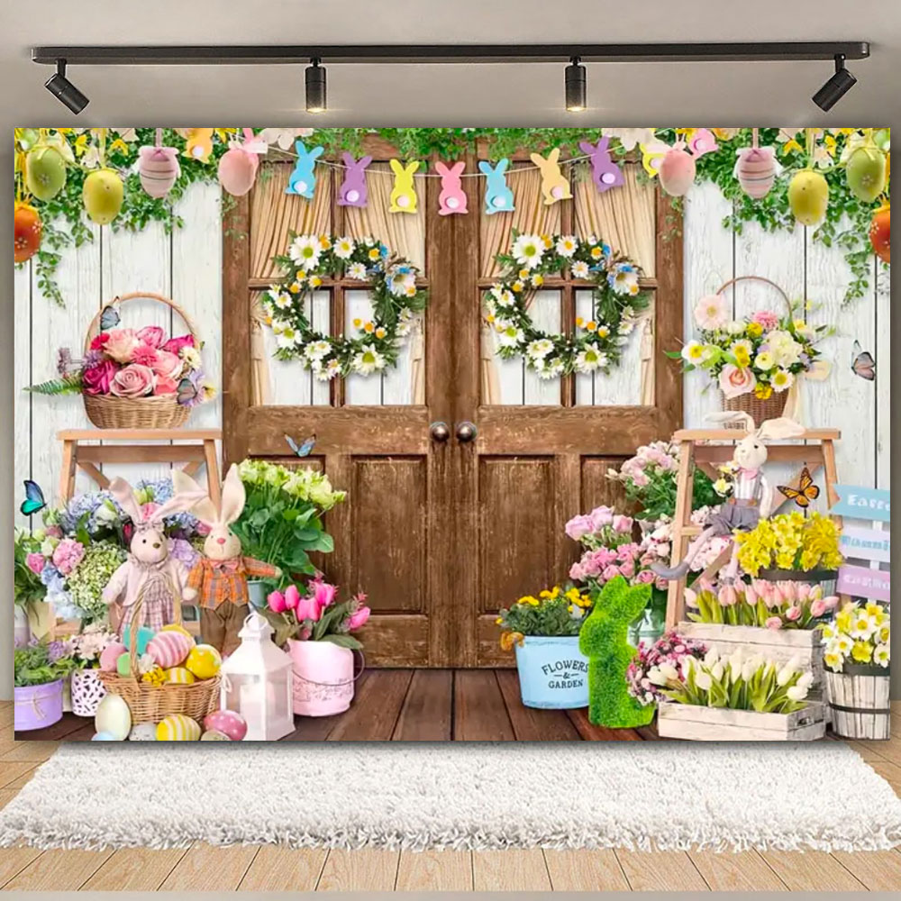 Happy Easter Backdrop Photogra - đánh giá và giá Photography Architecture